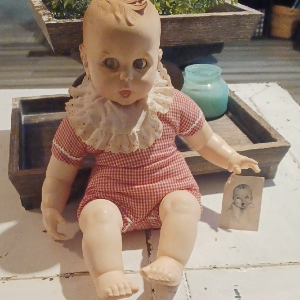 Vintage Atlanta Novelty Gerber Doll 17in